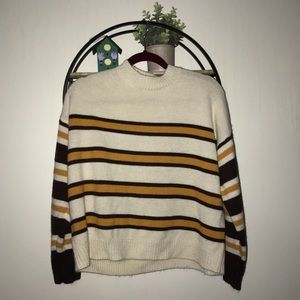 colorblock sweater